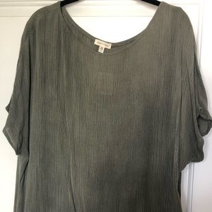 Silence + Noise Army green dress- NWT- size M